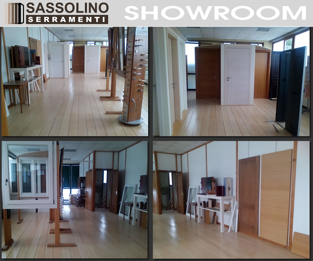 sassolino serramenti showroom